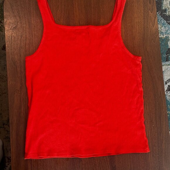 Madewell Classic Ribbed Tank (M) - Picture 2 of 3